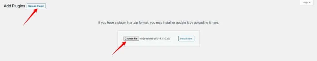 Upload Plugin