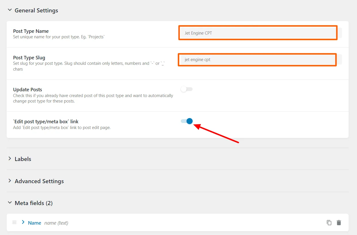 General Settings